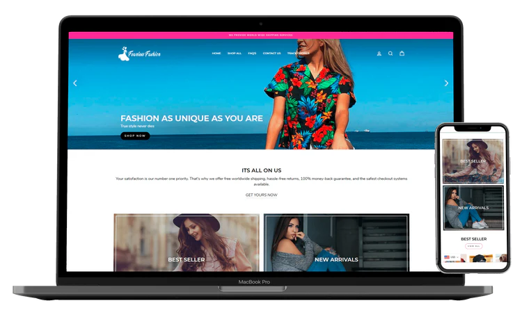 Fertiger Onlineshop – Dein Start ins E-Commerce