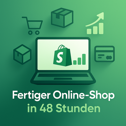 Fertiger Online-Shop in 48 Stunden - Dein Start ins E-Commerce