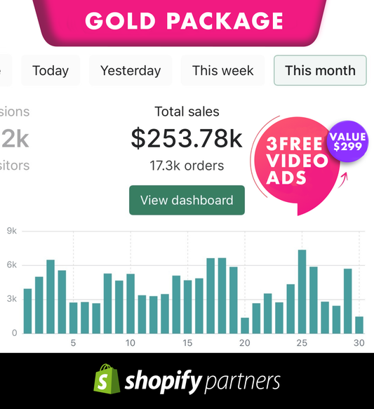 4 WEEKS OF FACEBOOK ADS/TIKTOK ADS AT 50%OFF + FREE 3 VIDEO ADS